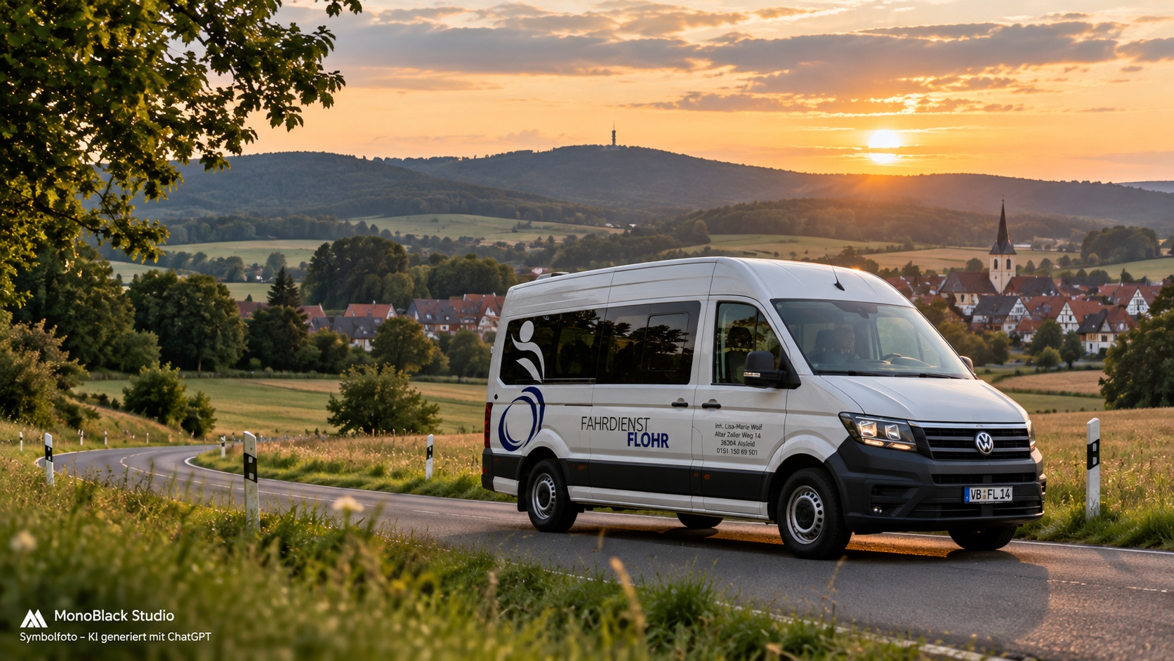 Fahrdienst Flohr unterwegs in der Region Vogelsberg